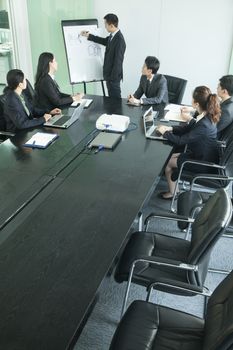 Business people having meeting