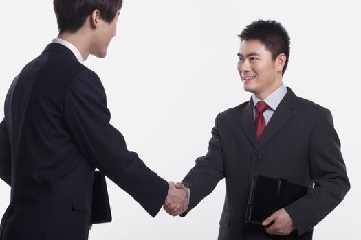 Two Businessmen Shaking Hands