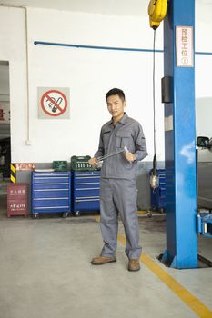 Portrait of Garage Mechanic