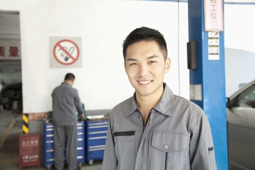 Portrait of Garage Mechanic