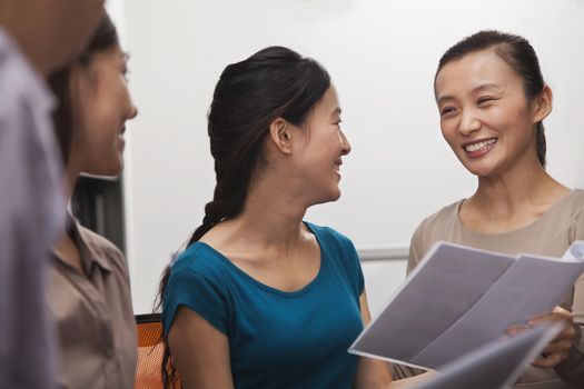 Business people having meeting in the office