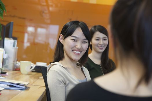 Businesswomen Having Meeting in the Office