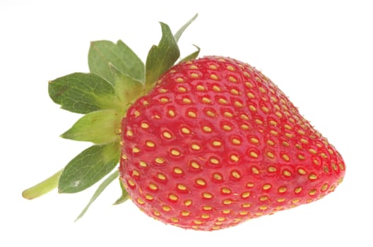 Fresh strawberry isolated on a white background