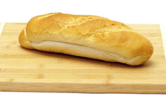 Wheat bread on cutting board