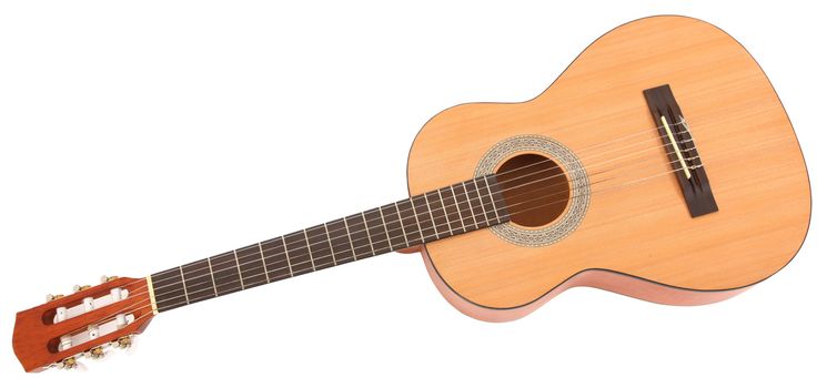 Child's Guitar with Clipping Path