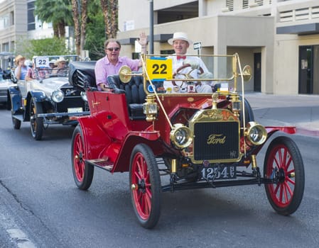 LAS VEGAS - MAY 18 : A Participants at the Helldorado Days Parade held in Las Vegas ,USA on May 18 2013 ,the annual Helldorado days parade celebrating heritage and diversity of American West