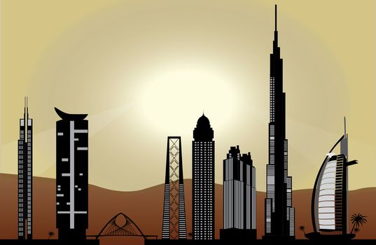 dubai skyline