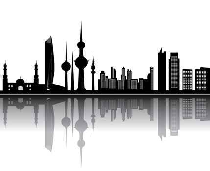 kuwait skyline