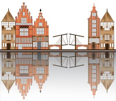 amsterdam skyline