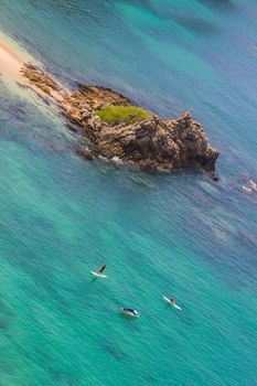 Small island in the sea near Phuket in Thailand