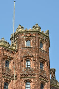 Detail of elizabethan tower