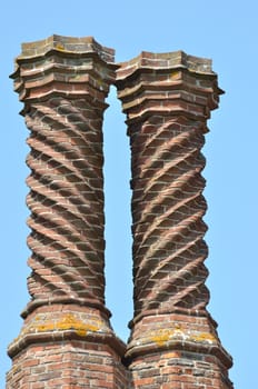 Two Elizabethan Chimneys