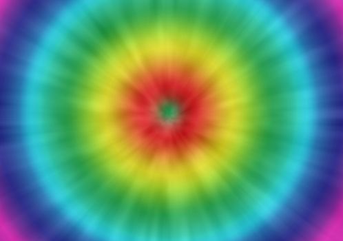 a colorful psychedelic tie dye background with a retro look