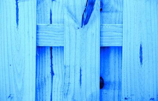 blue distressed background with wood for natural look