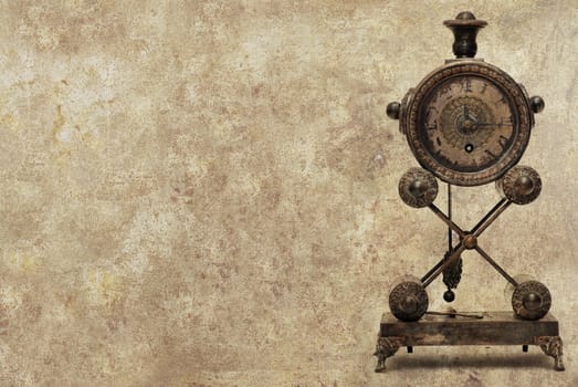 antique clock background