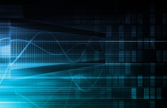 A Technology Industry Network As a Wallpaper