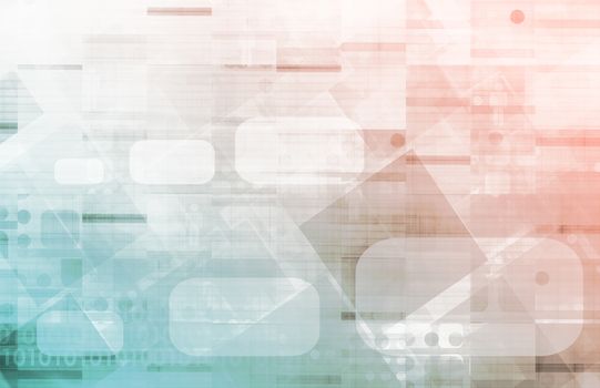 Medical Technology Background as a Art Concept