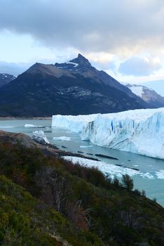 a big glacier in argentina