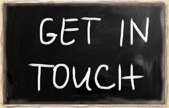 Get in touch.