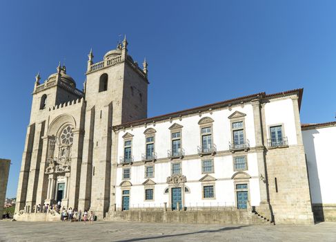 porto cathedral in north portugal