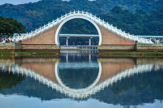 Moon bridge in Taiwan