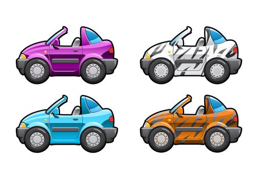 targa - part of my collections  of Car body style. Simple gradients only - no gradient mesh