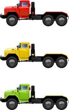 color illustration of  truck