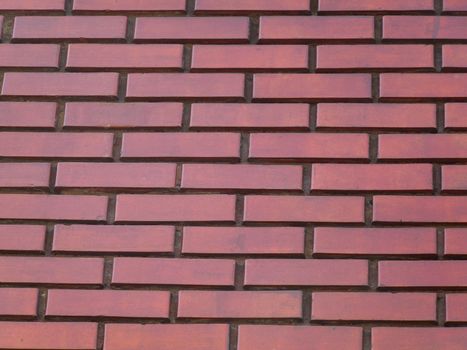 red-colored brick wall texture