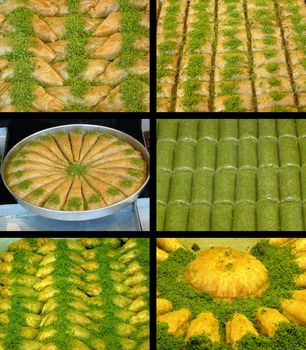 Baklava and shredded wheat varieties images