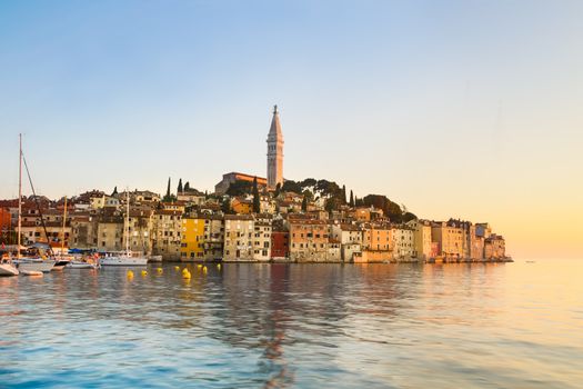 Rovinj is a city in Croatia situated on the north Adriatic Sea Located on the western coast of the Istrian peninsula, it is a popular tourist resort and an active fishing port.