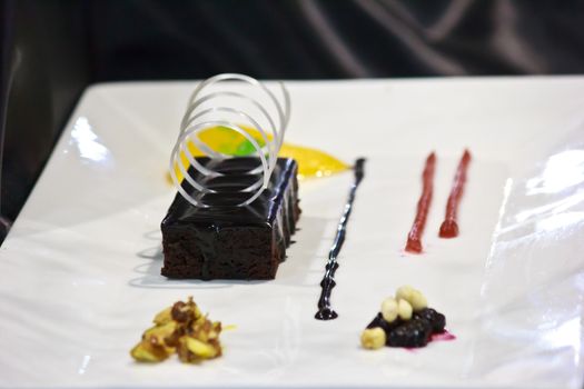 Mini chocolate cake in The Thailand Ultimate Chef Challenge 2013