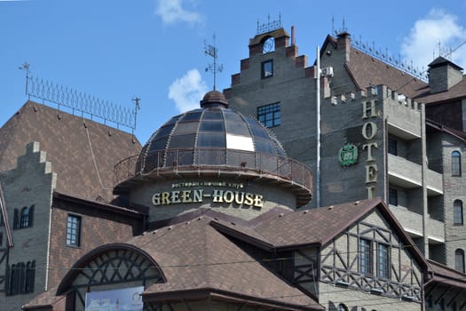 Housing Green-house complex (fragment). Tyumen. Russia.