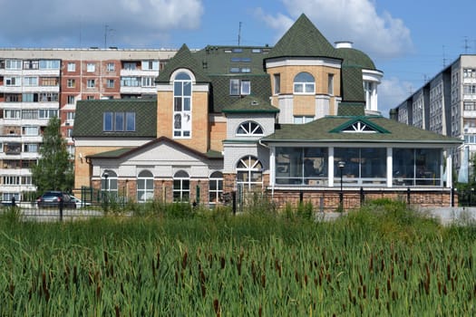 Housing complex "Lake Arcades" (fragment). Tyumen. Russia.