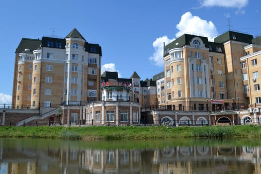 Housing complex "Lake Arcades" (fragment). Tyumen. Russia.