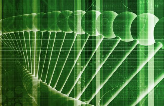 Medical Technology Background as a Art Concept