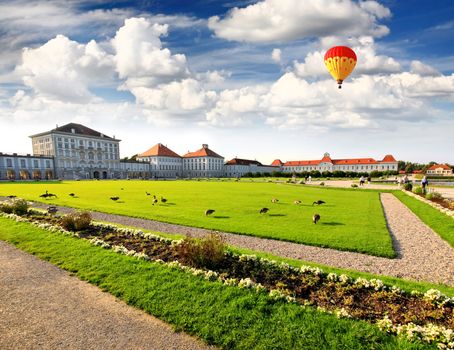 The Nymphenburg Palace in Munich Germany