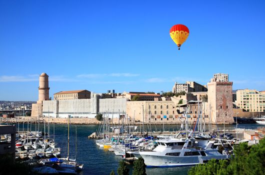The  Fort Saint-Jean in Marseille City, France