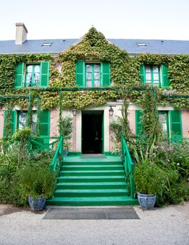 Claude Monet garden and house near Paris France