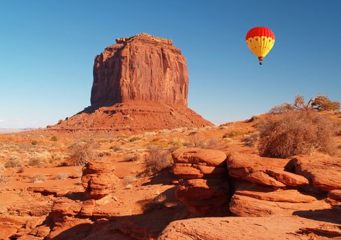 Monument Valley Navajo Tribal Park in Utah