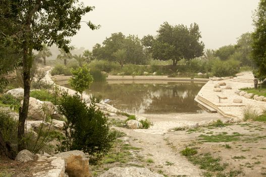 the place emmaus in ISrael where Jesus Christ walked from Jerusalem