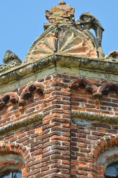 Detail of Brick tower