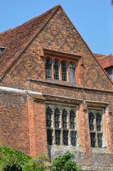 Brick elizabethan home