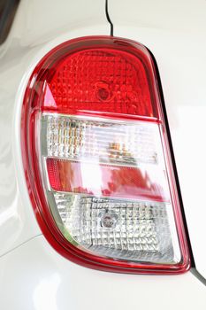 The left tail light car.