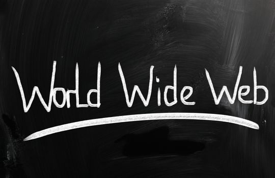 marketing concept handwritten with chalk on a blackboard