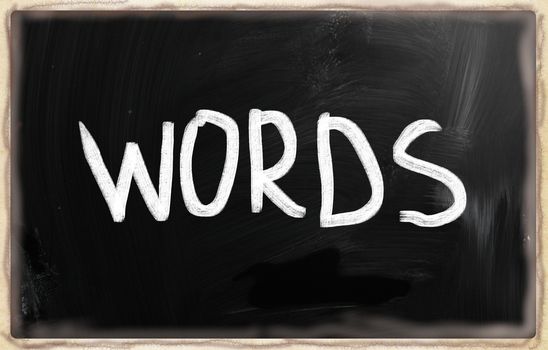 marketing concept handwritten with chalk on a blackboard