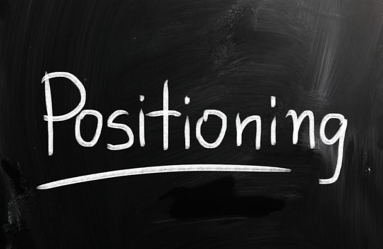 marketing concept handwritten with chalk on a blackboard