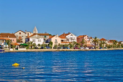 Adriatic Town of Petrcane waterfront, Dalmatia, Croatia