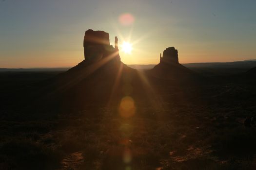 Beautiful Monument Valley Landscape 