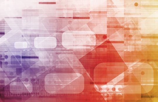 Medical Technology Background as a Art Concept