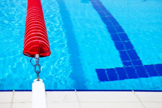 the background of a pool